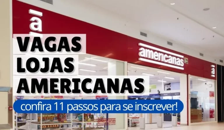 Vagas de emprego nas Lojas Americanas